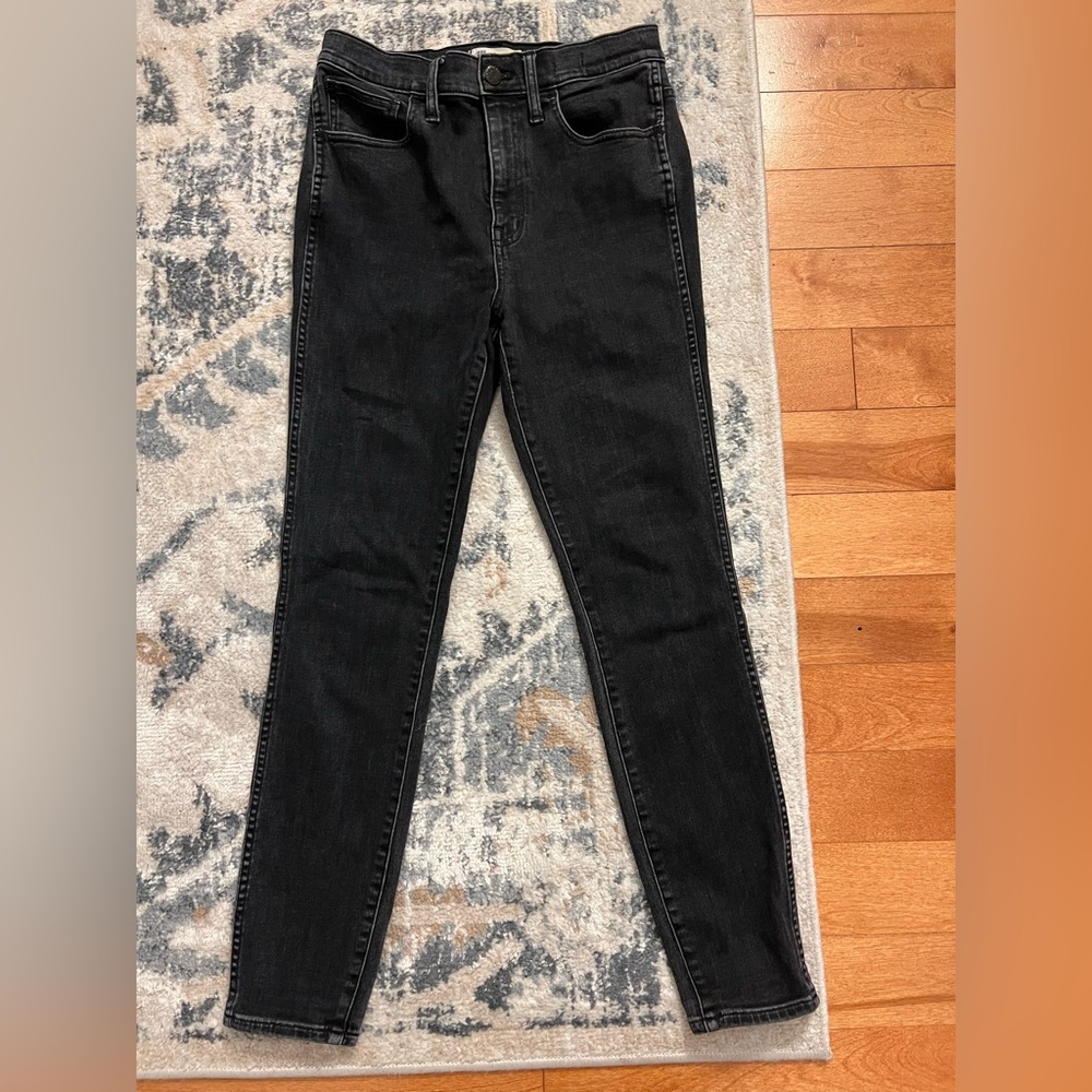 Madewell 10” High Riser Skinny Skinny Jeans, Size 28